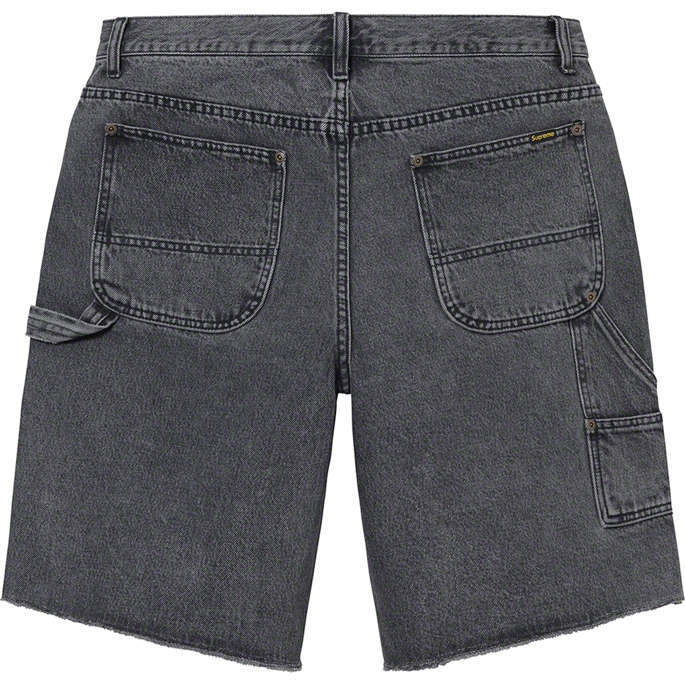 Cutoff Double Knee Denim Painter Short view 5